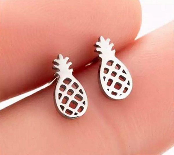 BRINCO ABACAXI AÇO INOX