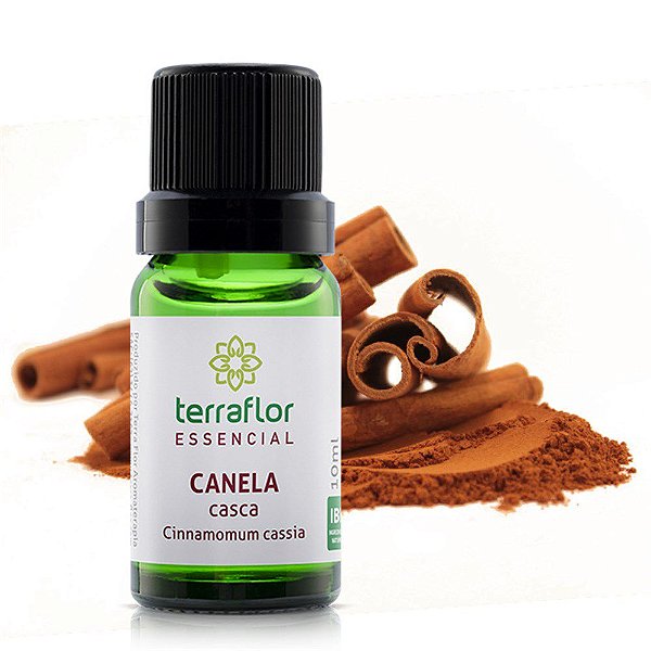 Óleo essencial de canela casca | Terra Flor | 10ml