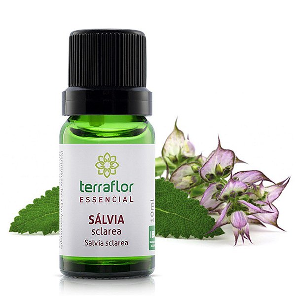 Óleo essencial de sálvia sclarea frança | Terra Flor | 10ml