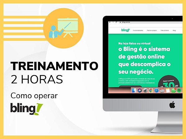 Programa de Treinamento e Suporte para usar o Bling