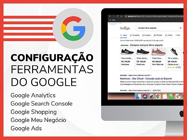 Pacote de Configuração Ferramentas do Google para Loja Virtual