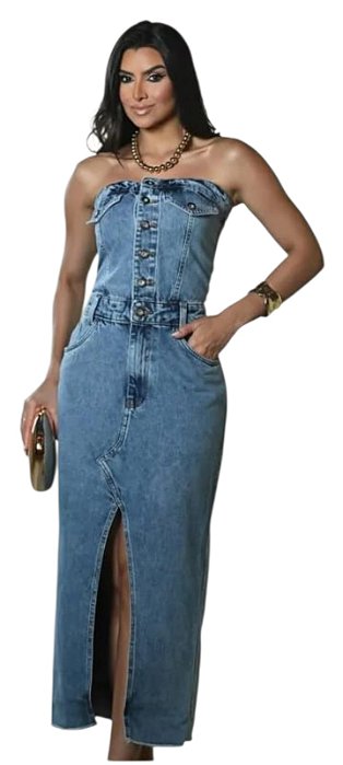 Vestido Jeans Premium
