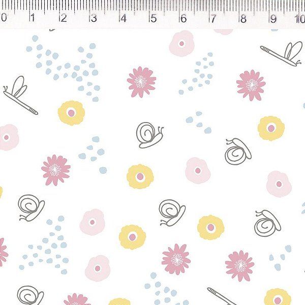 Tecido Flores Pequenas ES037C01 (50x150)