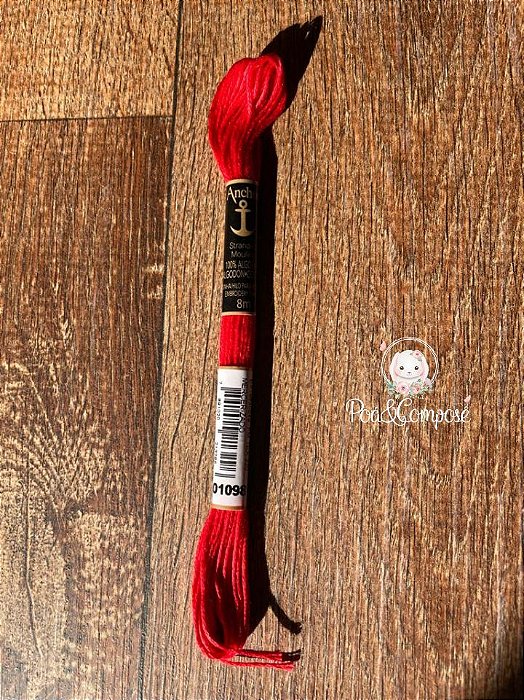 Meada Anchor Vermelho cor 1098