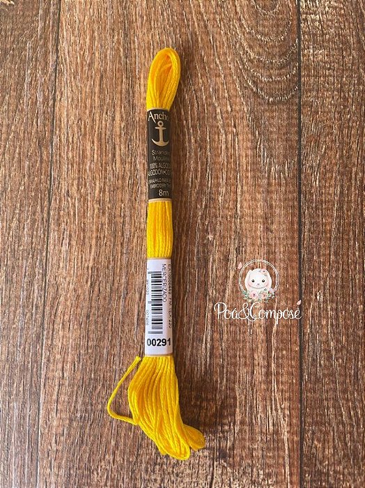 Meada Anchor Amarelo cor 291