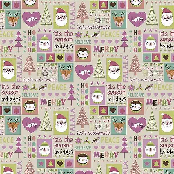 Tecido Candy Christmas NA081 50x150