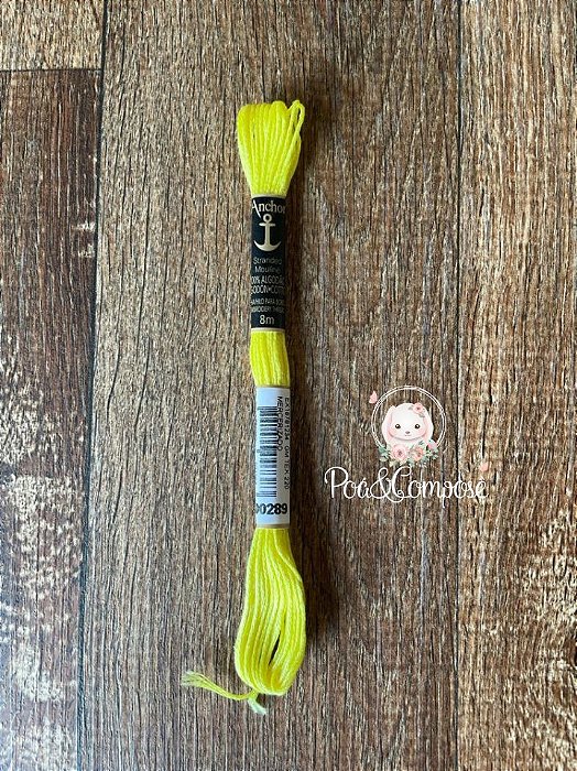 Meada Anchor Amarelo cor 289