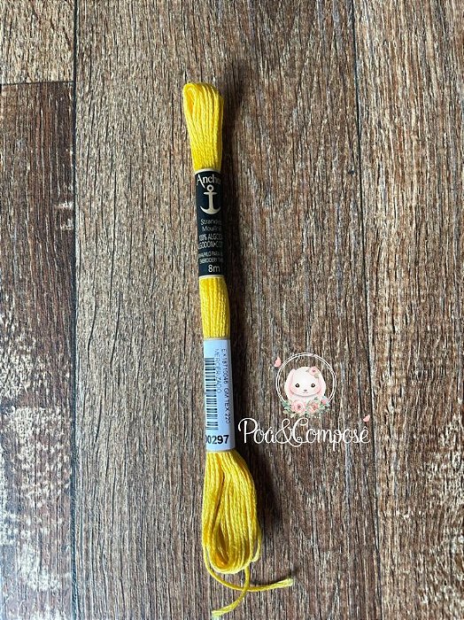 Meada Anchor Amarelo cor 297
