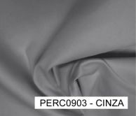 Percal 400 fios cor Cinza (50 cm x 280 cm)