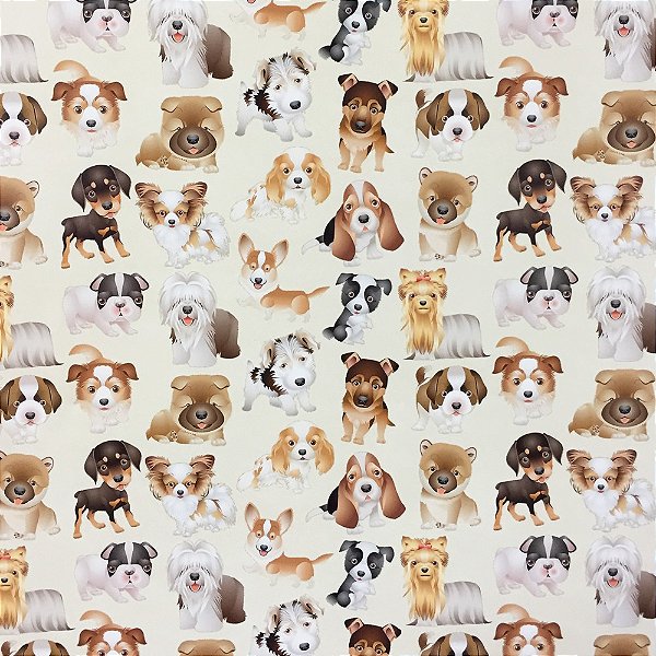 Tecido Digital Doggies 1 D188 (50x150)