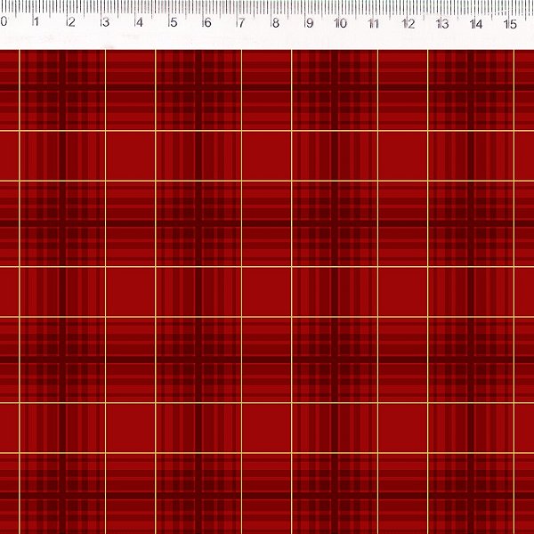 Tecido Xadrez Algodão Grosso - Metro