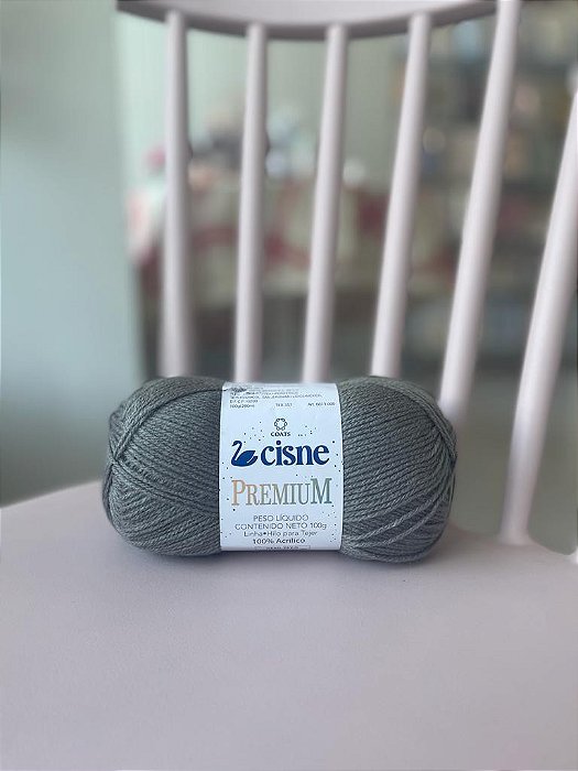 Lã Cisne Premium Cinza (Cor 9029)