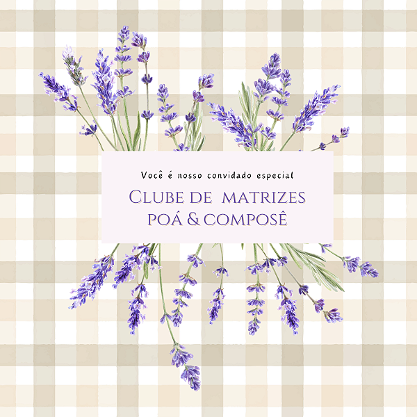 Clube Poá & Composê Junho/24 (Pronta Entrega)