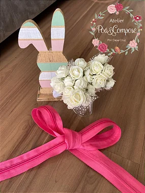 Zíper por metro Rosa Pink (PACOTE 5 M)