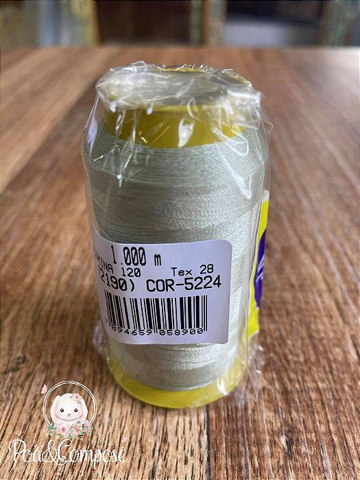 Linha de Bordar Lumina Verde cor 5224