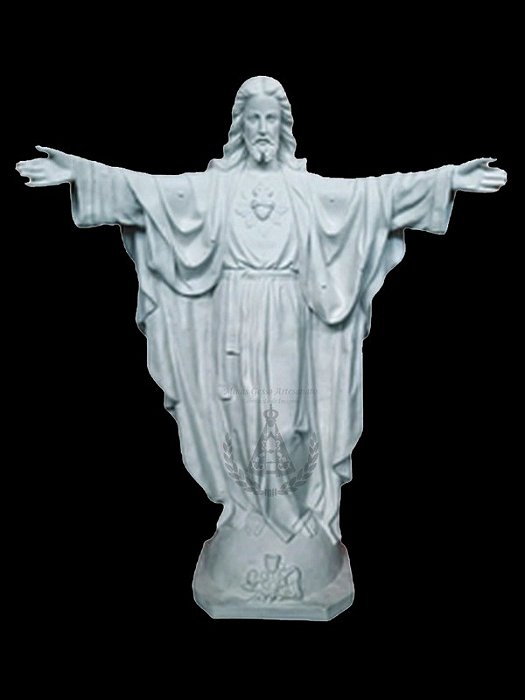 Cristo Redentor Pó de Mármore 155 cm
