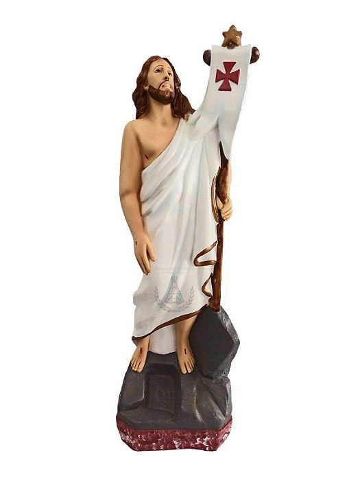 Jesus Ressuscitado Resina 60 cm
