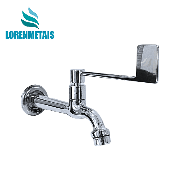 Torneira Clínica de Parede com Arejador Fixo 19cm Alavanca Especial - 13154