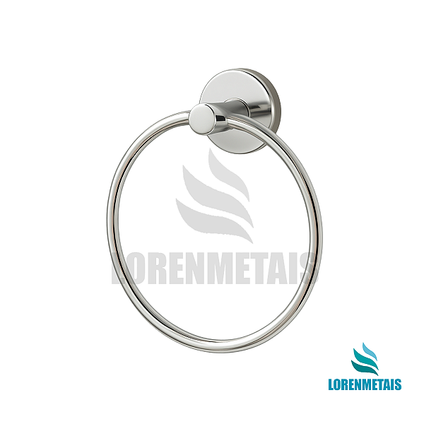 Porta toalha de argola para banheiro - 29004