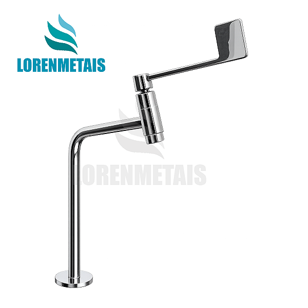 Torneira Clínica de mesa Alavanca Especial 16cm 45° em metal reforçado - 13241