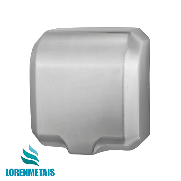 Secador De Mãos Automático Parede Aço Inox Escovado Jet Dry Banheiro - 39001