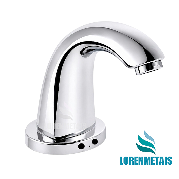 Torneira com Sensor Bivolt ou Pilhas Bica Baixa Lavatório - 6004
