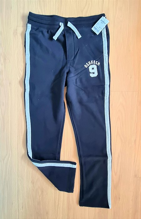 Calça Moleton Preta Oshkosh