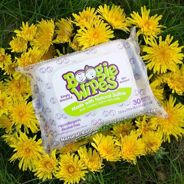 BOOGIE WIPES - Lenços com soro fisiológico