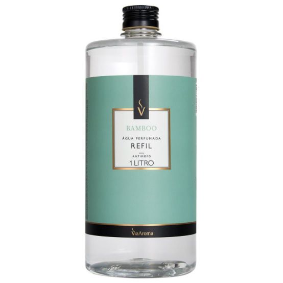 Refil água perfumada Via Aroma bamboo 1 L