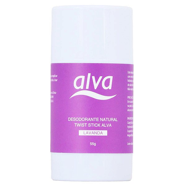 Desodorante twist stick Alva lavanda 55g