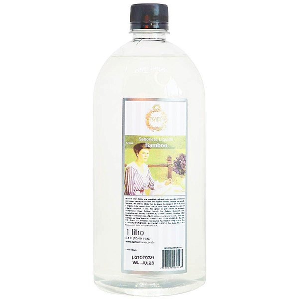 Refil sabonete líquido Isabô bamboo 1 L