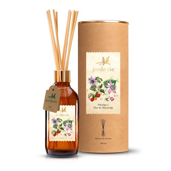 Difusor de aromas Jordanie pítanga e flor de maracujá 200 ml