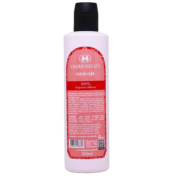 Refil difusor de aromas Madressenza romã rubi 250 ml