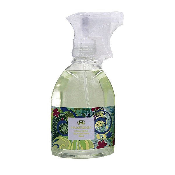 Água perfumada Madressenza para tecidos floral lemon 500 ml