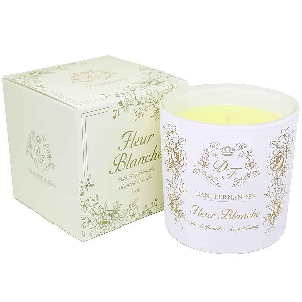 Vela perfumada Dani Fernandes fleur blanche 170 g - Gizt Shop - Perfumaria  para o lar