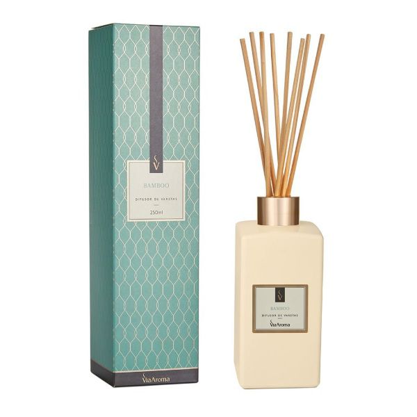 Difusor de aromas Via Aroma bamboo 250 ml - Gizt Shop - Perfumaria para o  lar
