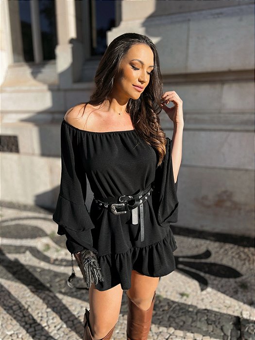 VESTIDO BOHO BLACK