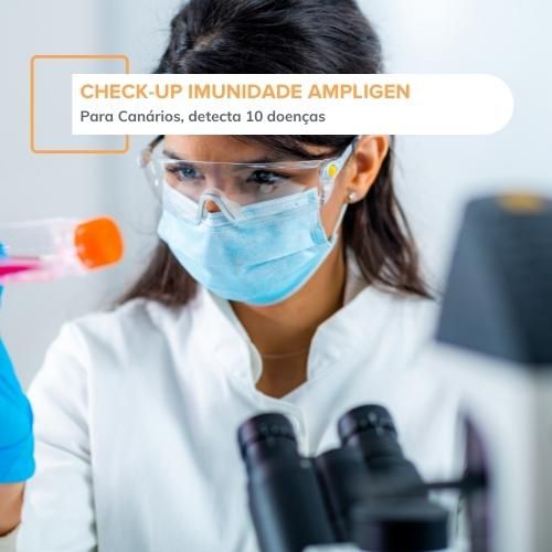 Check-up Imunidade Ampligen para Canários