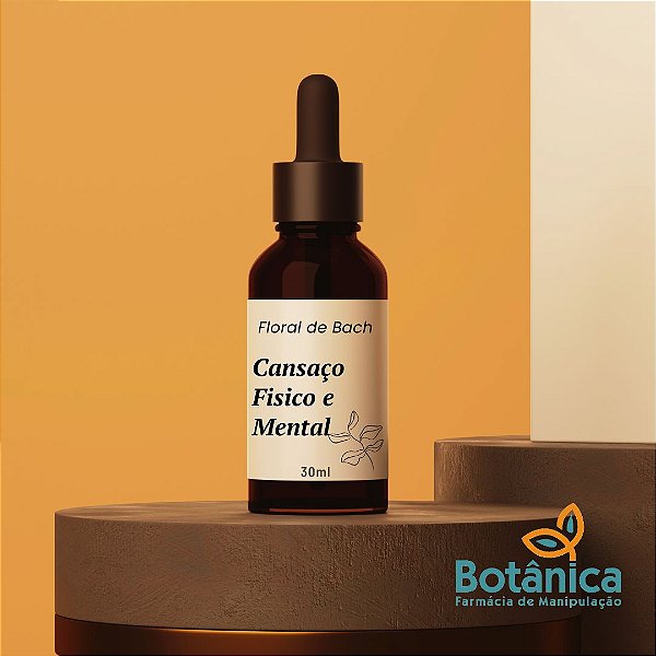 Floral para cansaço físico e mental - Vervain, White Chestnut, Elm, Olive, Oak