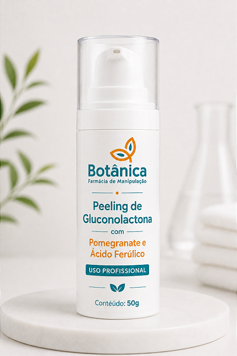 Peeling de Gluconolactona com Pomegranate e Ácido Ferúlico 50g (Uso profissional)
