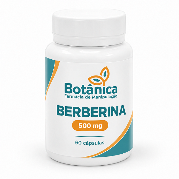 Berberina 500 mg | 60 Cápsulas