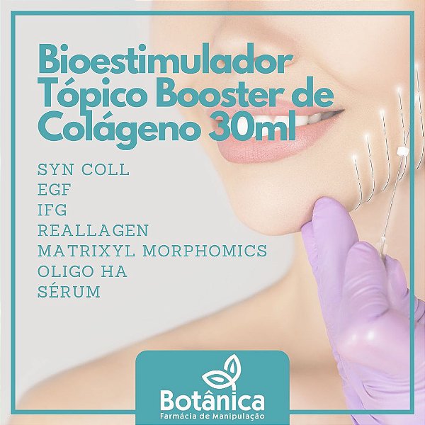 Bioestimulador Tópico Booster de Colágeno 30ml