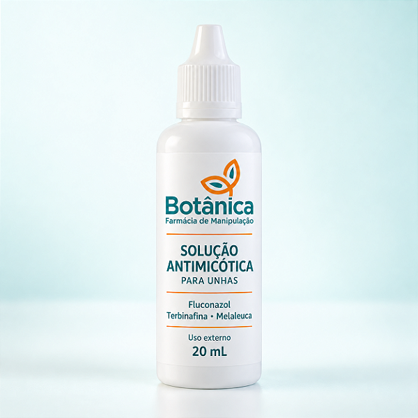 Solução Antifúngica para Unhas com Fluconazol, Terbinafina e Melaleuca | 20 mL