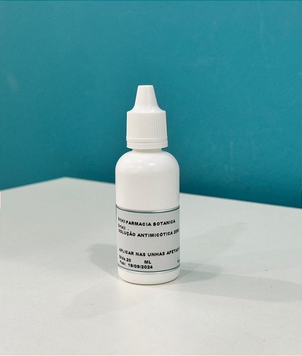 Solução Antimicótica para Unhas com Antifúngico, Melaleuca, Terbinafina 20ml
