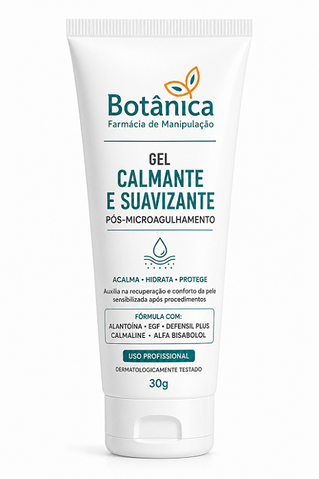Gel Calmante Pós-Microagulhamento com EGF, Alantoína e Defensil Plus 30g