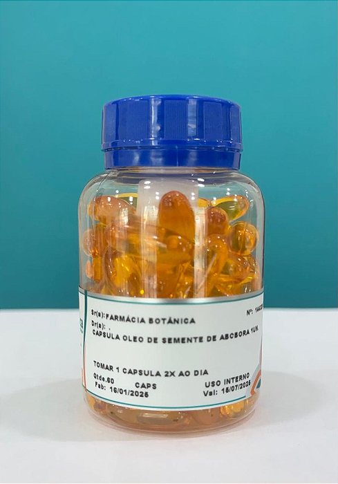 Óleo de Semente de Abóbora 60 cápsulas