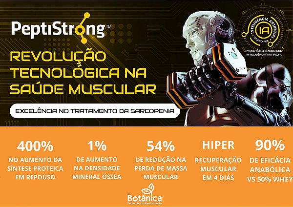 PeptiStrong 2,4g 30 sachês Sem Sabor