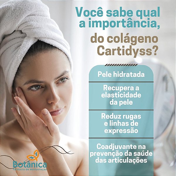 Cartidyss Colágeno hidrolisado tipo II e glicosaminoglicanos marinhos 500mg 30 cápsulas