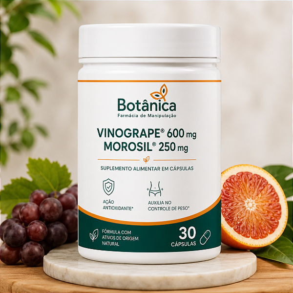 VinOgrape™ + Morosil® – Saciedade, Metabolismo & Controle de Peso.