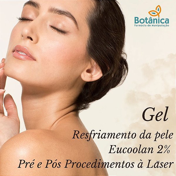Resfriamento da pele Eucoolan 2% Gel - Pré e Pós Procedimentos à Laser